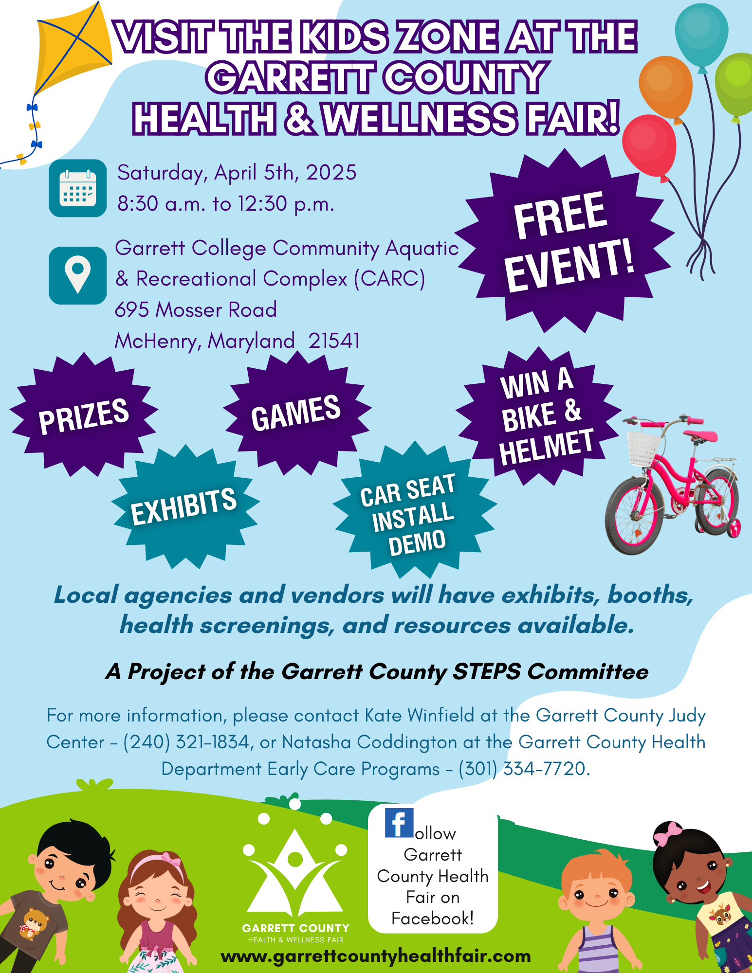 Health Fair Flyer - Kids Zone